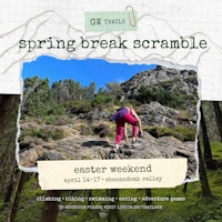 spring break scramble easter weekend